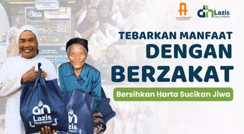 Tebarkan Manfaat Dengan Berzakat